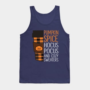 Pumpkin Spice Hocus Pocus Gift Tank Top